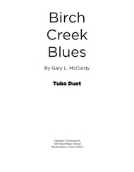 Birch Creek Blues Tuba Duet P.O.D cover Thumbnail